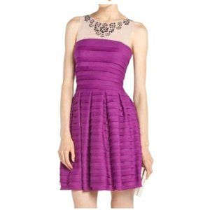 BCBGMaxAzria magenta ‘Marina’ cocktail dress